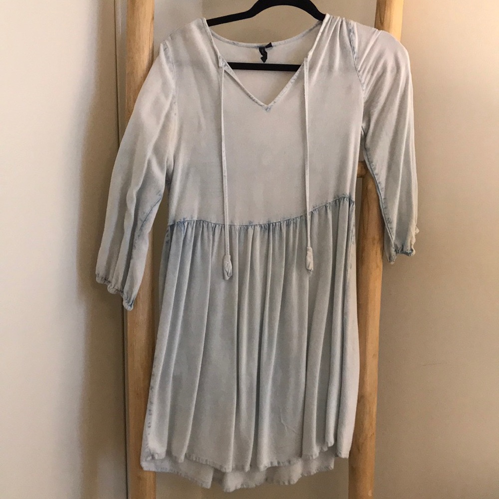 Blue Smock Dress